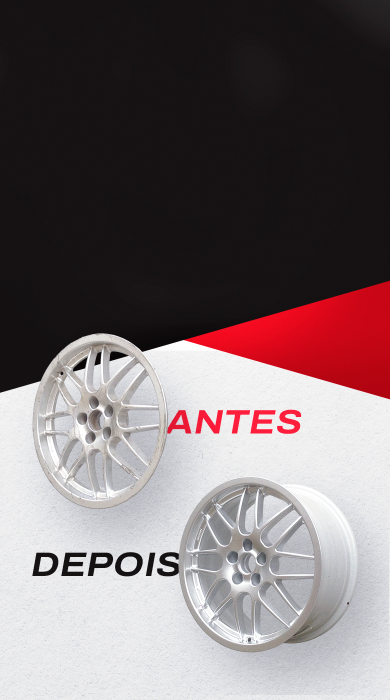 Rodas de carro de vários tipos